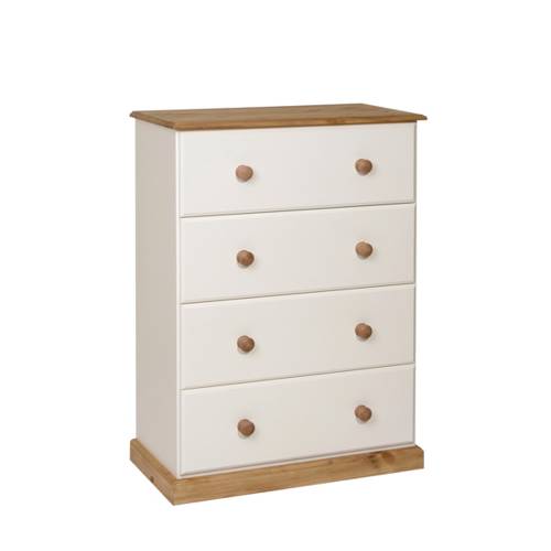 Oxford Painted Furniture Range Oxford Painted Chest 4 Deep Drawer