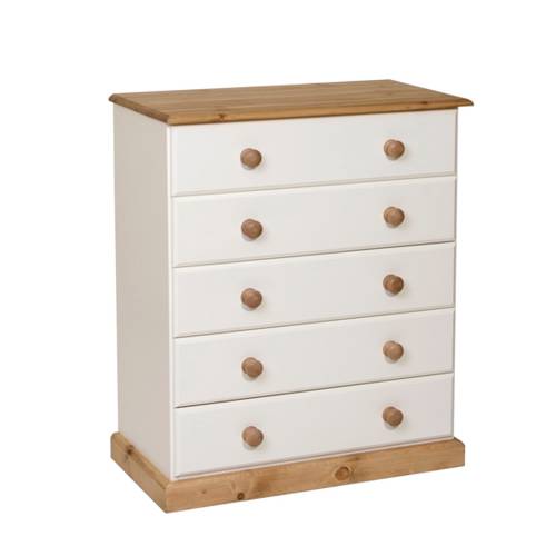 Oxford Painted Furniture Range Oxford Painted Chest 5 Drawer