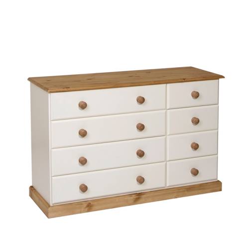 Oxford Painted Furniture Range Oxford Painted Chest 8 Drawer combi