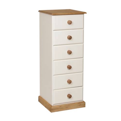 Oxford Painted Bedside 6 Drawer 905.127