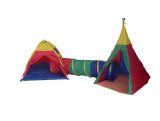 OXFORDLEISURE TUNNEL AND 2 TENTS PLAY SET