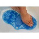 SHOWER MAT AND FOOT MASSAGER. Cleans and massages your feet even between the toes!