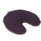 SISSEL BUCHI BUCKWHEAT NECK PILLOW. With double cleaned Buckwheat Hull Fill. Col Blue