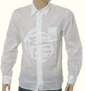 Ozeki White Long Sleeve Cotton Shirt