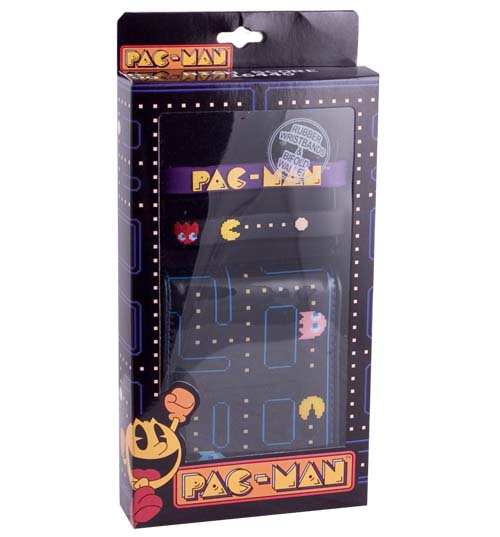 Pac Man Wallet and Wristband Set