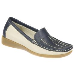 Padders Female Nadine Leather Upper Leather Lining Casual in Blue Cream, Red - White, Silver - White