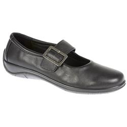 Padders Female Saffron Leather Upper Leather Lining Casual Shoes in Black Leather