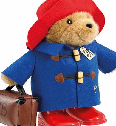 Paddington Bear Soft Toy with Boots and Case