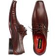 Handmade Italian Dark Brown Classic Leather Oxford Shoes