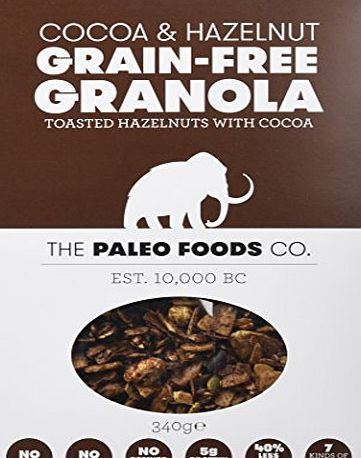 Paleo Foods The Paleo Foods Co Paleo Cocoa Granola 340g