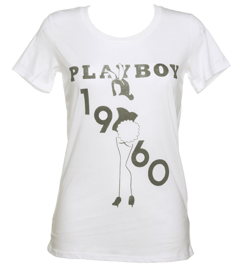 Ladies Playboy 1960 Bunny Girl T-Shirt from