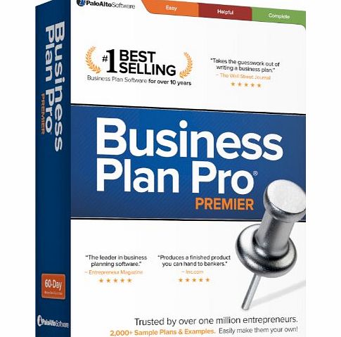 Palo Alto Software, Inc. Palo Alto Business Plan Pro Premier Edition (PC)