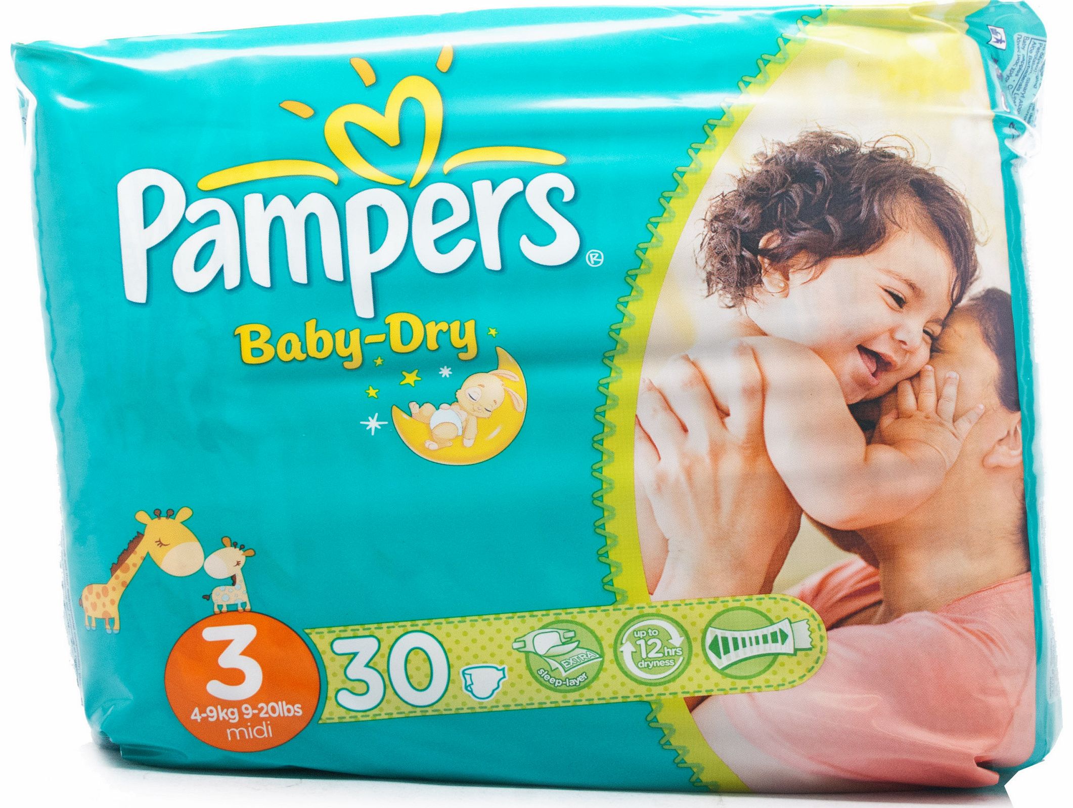 Pampers Baby Dry Midi Carry Pack