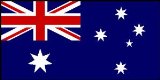 Flag - Paper 6in x 4in (pack of 6, on stick) - Australia