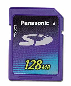 PANASONIC 128Mb SD Card