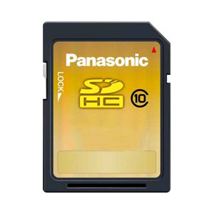 Panasonic 16GB SD Card (SDHC) - Class 10