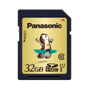 Panasonic 32GB London 2012 Collection UHS-1 SDHC