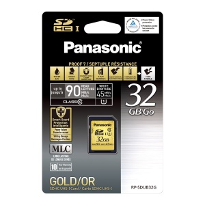 Panasonic 32GB UHS-1 Gold Series SD (SDHC) Card