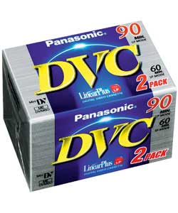 60 Mins Mini DV Tape 2 Pack