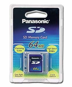 PANASONIC 64Mb SD Card