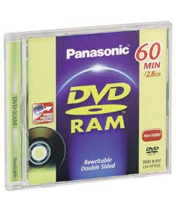 Panasonic 8cm DVD Ram - 3 Pack