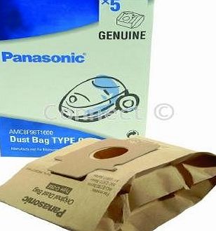 Panasonic C20E Paper Bags (Pack of 5) Type: C20E Paper vacuum dust bags ( Type: C20E - Panasonic)