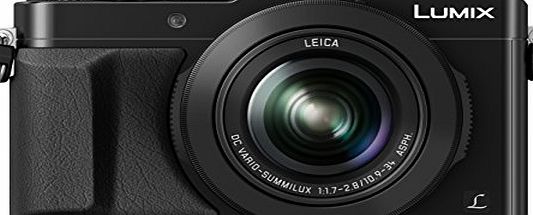 Panasonic DMC-LX100EBK Digital Camera with 4/3 inch MOS Sensor f1.7-2.8 LEICA DC VARIO-SUMMILUX Lens of 24-75 mm - Black