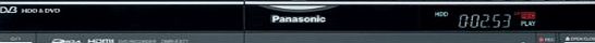 Panasonic DMR-EX77 - 160gb Hard Drive DVD Recorder - With 1080P Up-Conversion 