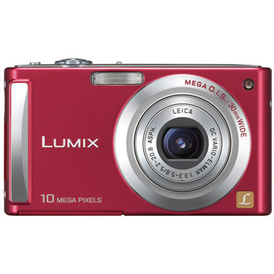 panasonic Lumix DMC-FS5 Red Compact Camera