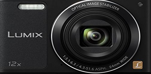 Lumix DMC-SZ10EB-K Compact Digital Camera - Black (16 MP, 12x Optical Zoom)