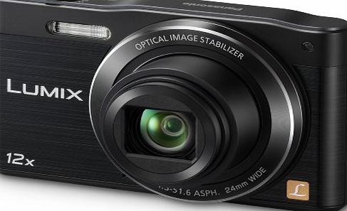 Lumix DMC-SZ8EB-K Compact Digital Camera - Black (16.0MP, 12x Optical Zoom, 24mm Lens, Wi-Fi Connectivity) 3 inch LCD (New for 2014)