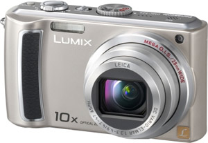 panasonic Lumix DMC-TZ5 Digital Camera - Silver - AS SEEN ON TV!