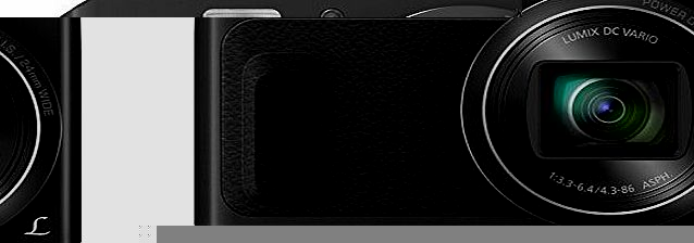 Lumix DMC-TZ57EB-K Compact Digital Camera - Black (16 MP, 20x Optical Zoom)