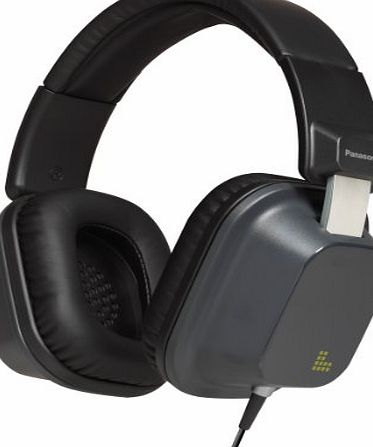 Panasonic RP-HXD7WE-W Large Robust Design Headphone with Volume control amp; In Line Mic- White