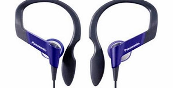 Panasonic RPHS33EV Sports Clip Earphones Violet