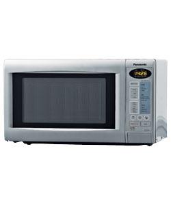 Panasonic Silver Compact Touch Microwave