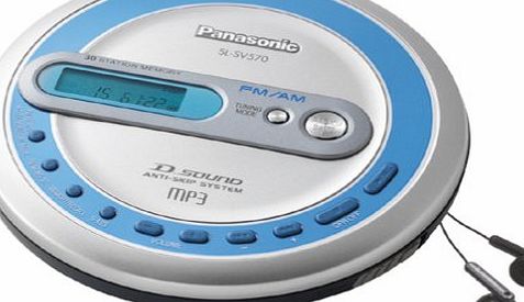 Panasonic SL-SV570 Personal CD / MP3 Player with AM / FM Radio
