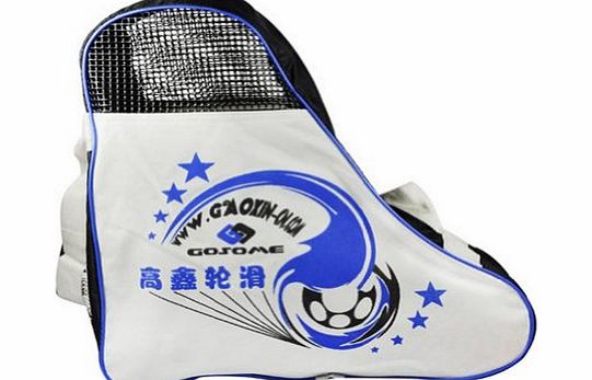 Panda Superstore Skate Carry Bag Skate Roller Bag Roller Derdy Tote Ice Skate Sack Blue, L