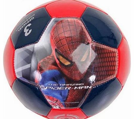 Spider-Man Size 3 Soccer Ball for Kids Ideal Gifts for Kids, Diameter: 18.2CM