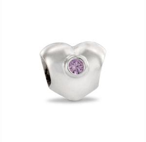 Pandora Sterling Silver Charm with Gem 79134PCZ