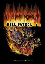 Pantera Hell Patrol Textile Poster