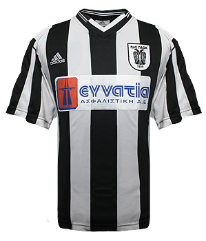 PAOK Salonika Adidas PAOK Salonika home 05/06