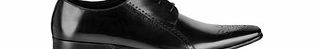 Paolo Vandini Neiman black leather shoes