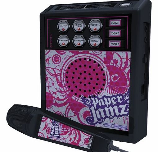 Paper Jamz Rock Girl Pro Microphone (Pink)