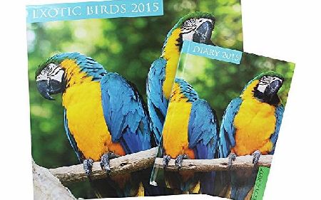 Paper place Exotic Birds 2015 Calendar