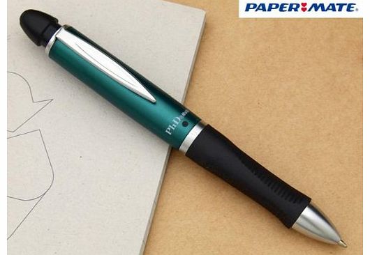 PaperMate  PhD 3-in-1 Multi Function Pen - Black Ink Ballpoint Pen / 0.5mm Pencil / PDA Stylus