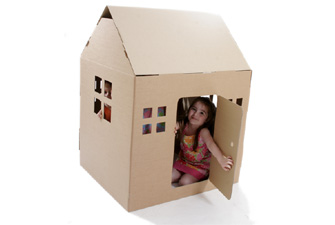 Paperpod Cardboard Play House