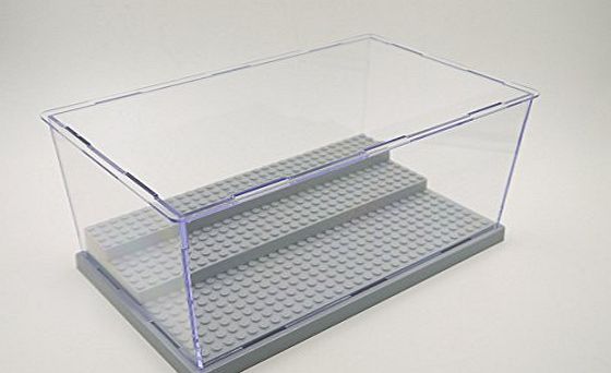 Papimax display case for lego minifigure display 3-layer clear case