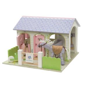 Papo Le Toy Van Bluebell Stable With Pony