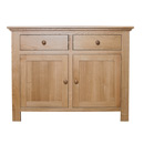 Park lane oak small sideboard furniture